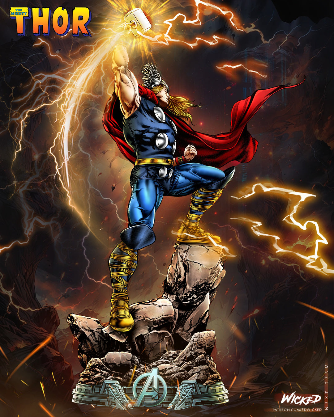 Thor (Classic Comic Style)