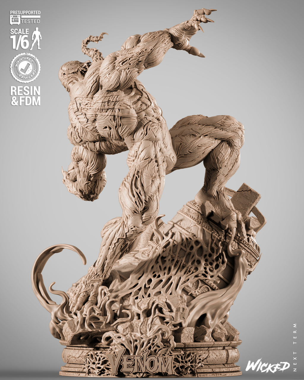 Venom Statue