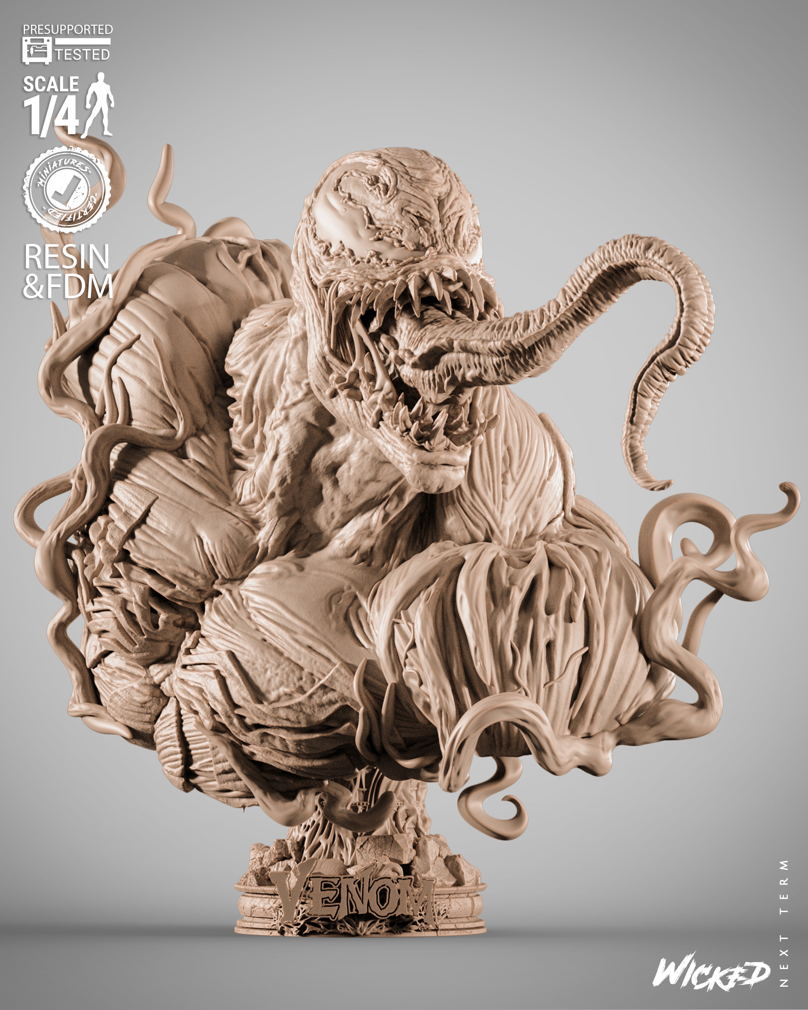 Venom Bust