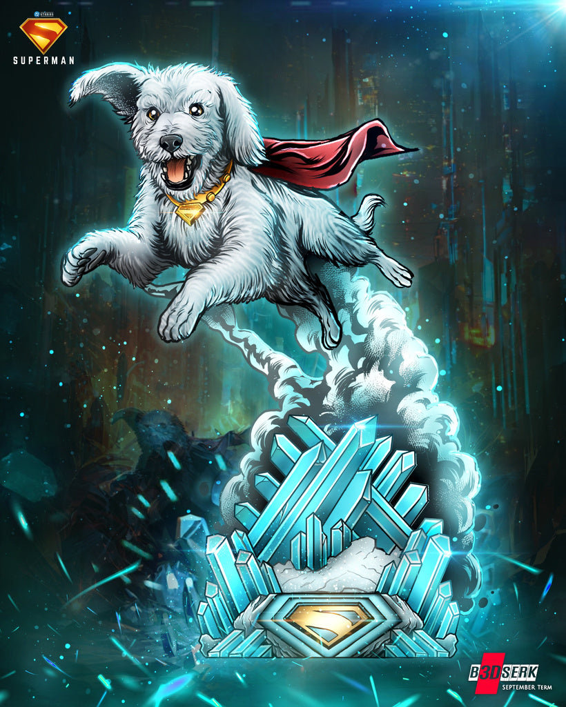 Superman (David Corenswet) Krypto Bust