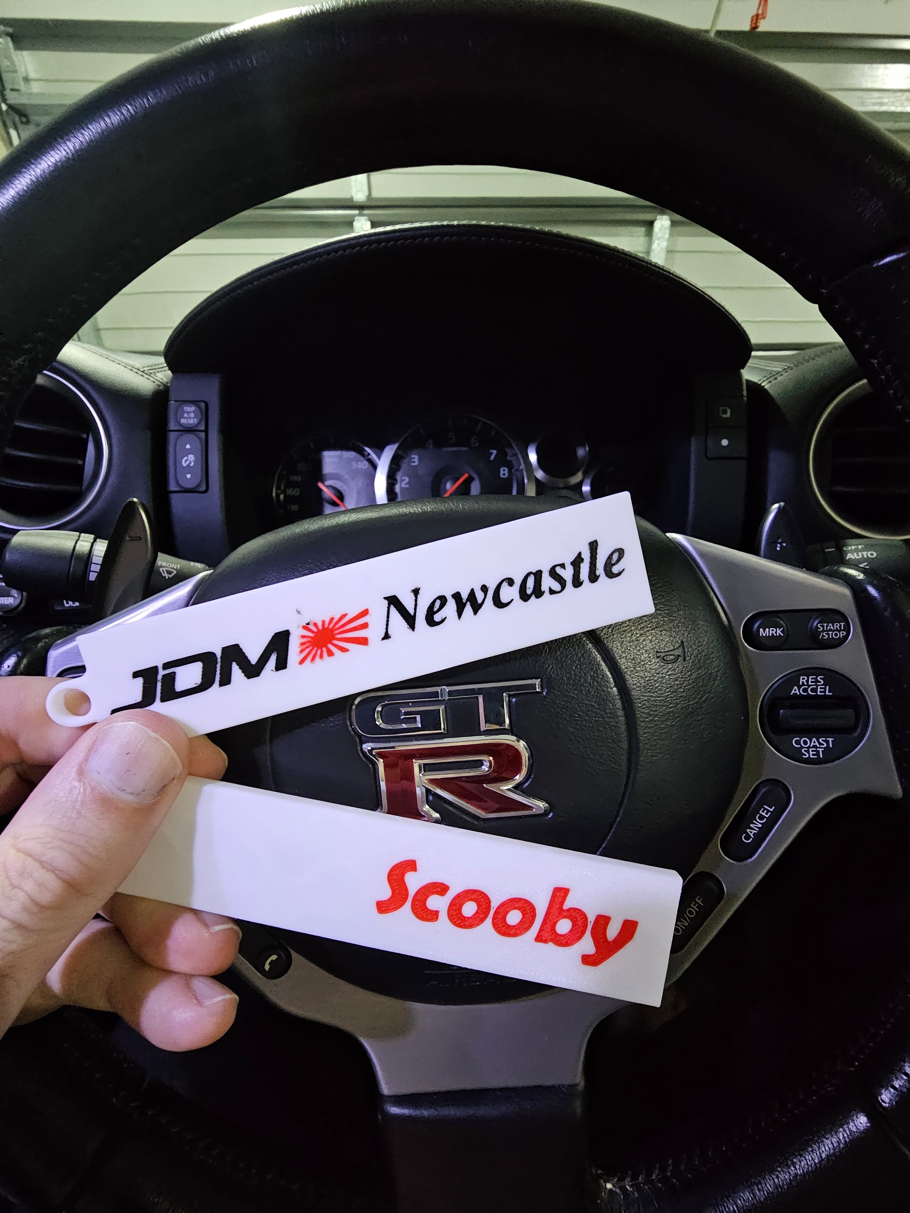 JDM Newcastle NFC keychain