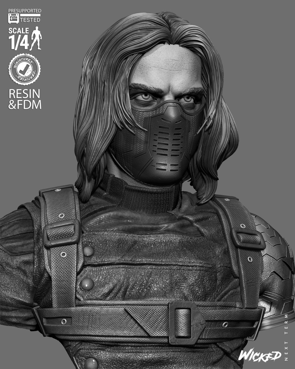 Winter Soldier Bust
