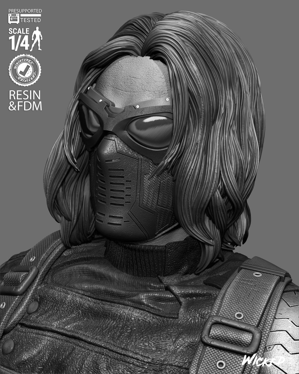 Winter Soldier Bust