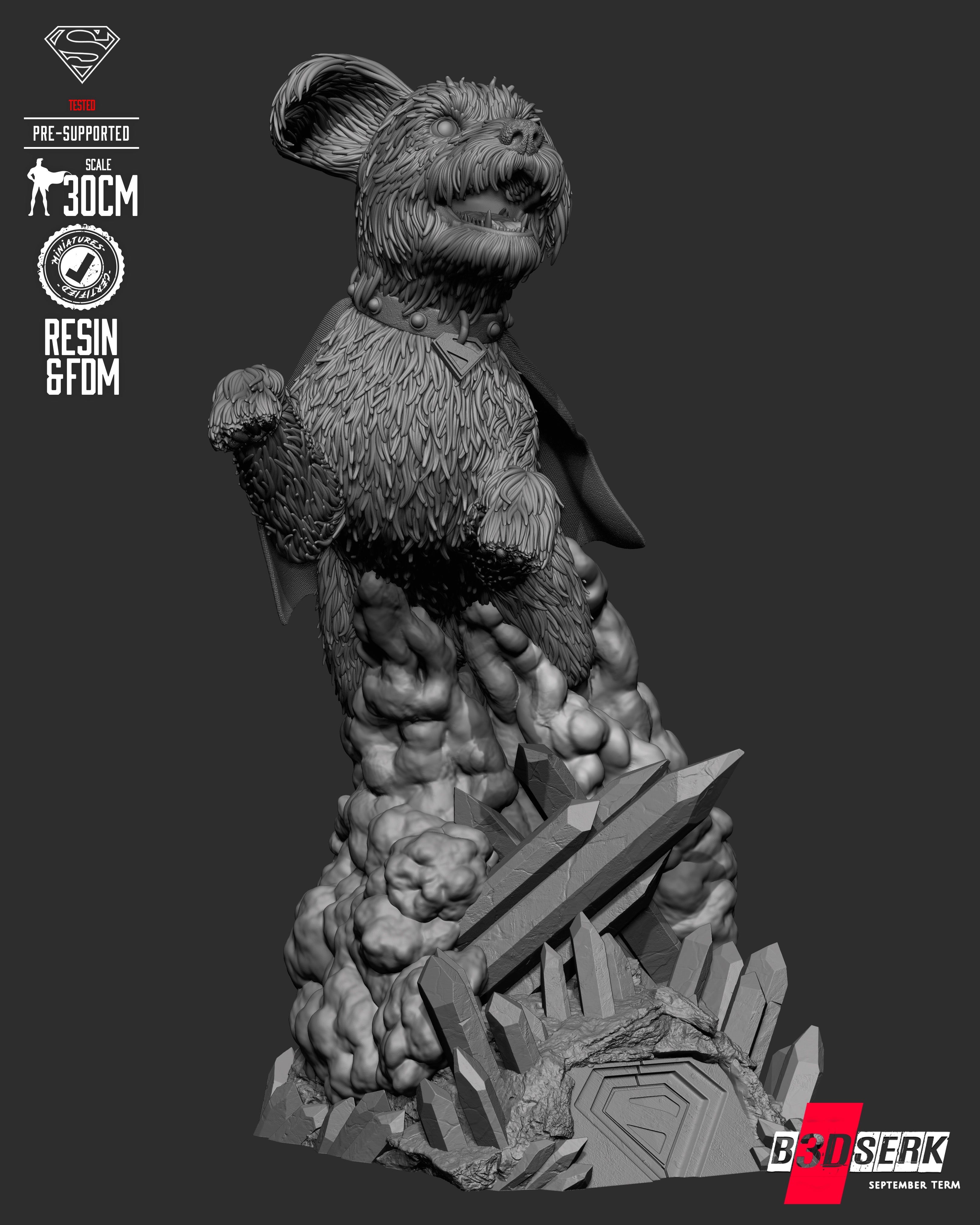 Superman (David Corenswet) Krypto Bust