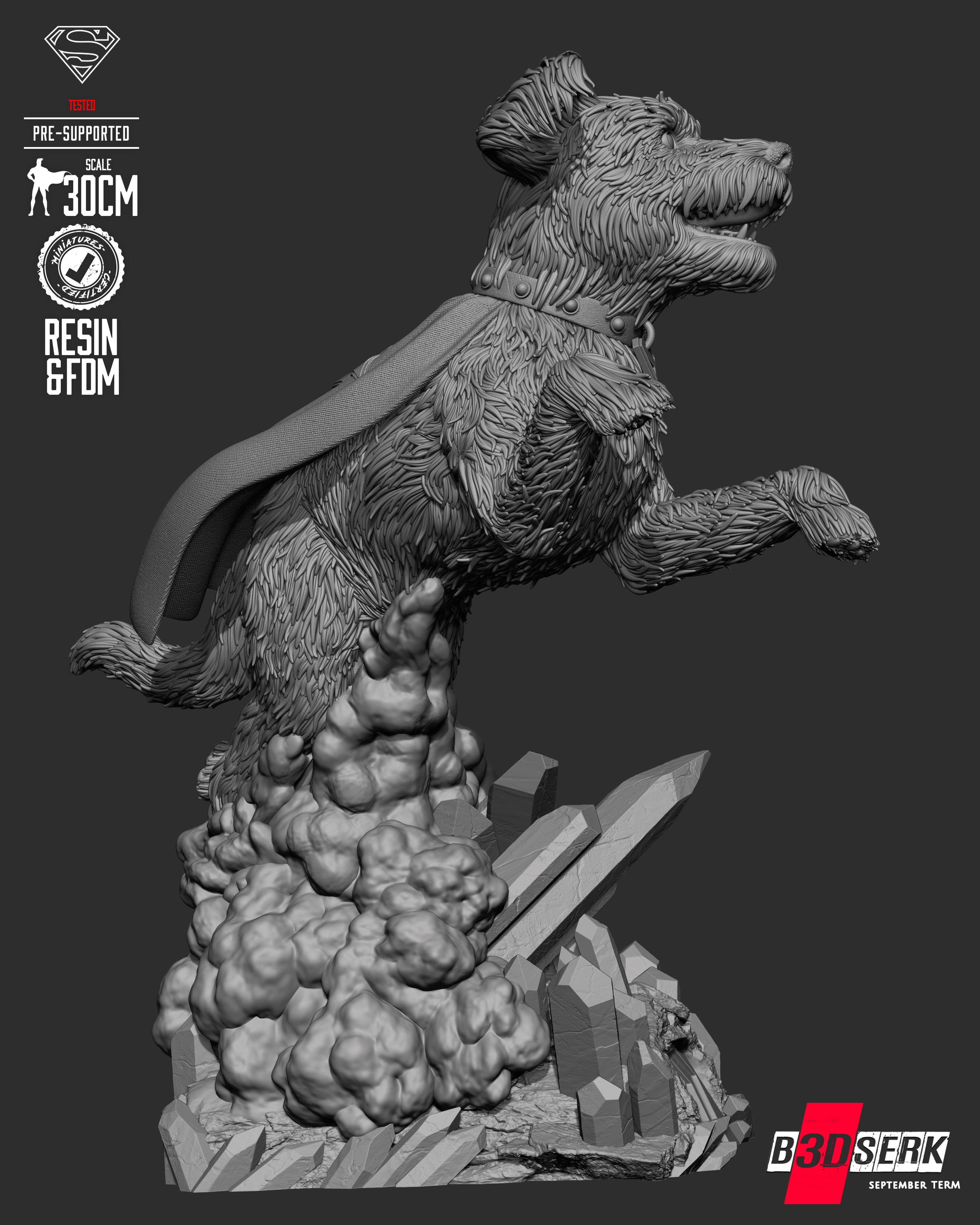Superman (David Corenswet) Krypto Bust