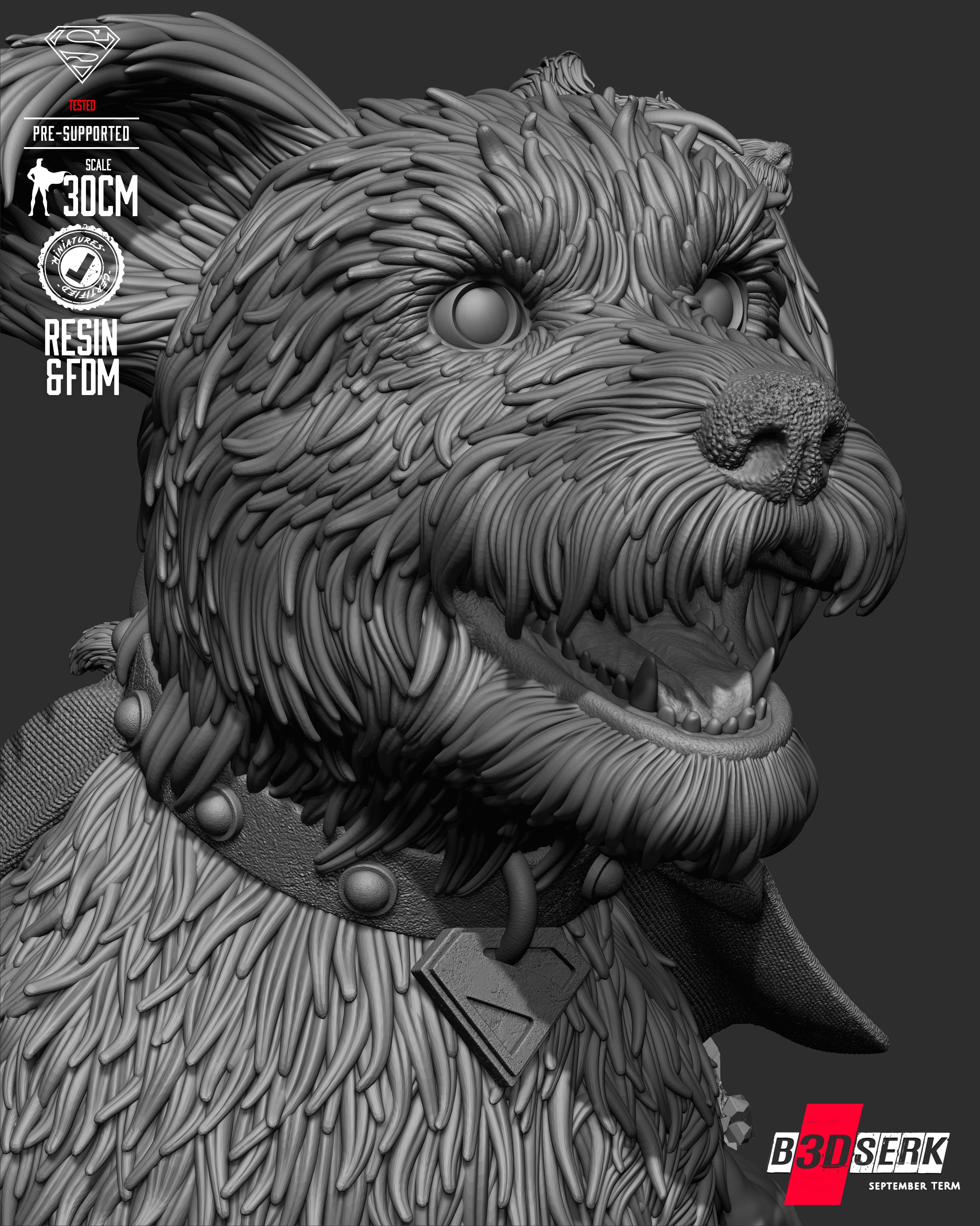 Superman (David Corenswet) Krypto Bust