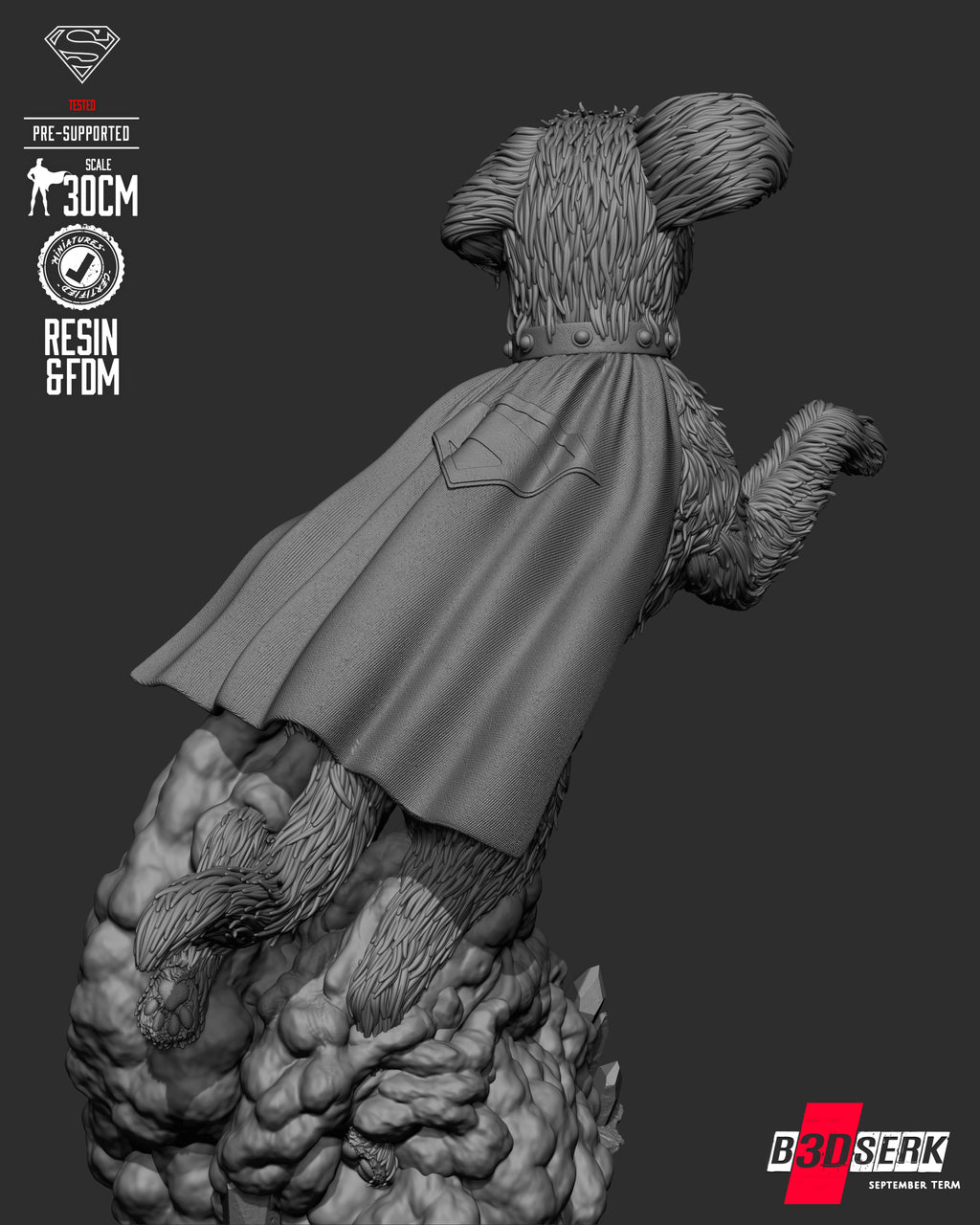 Superman (David Corenswet) Krypto Bust