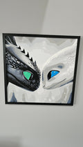 Toothless and Luna