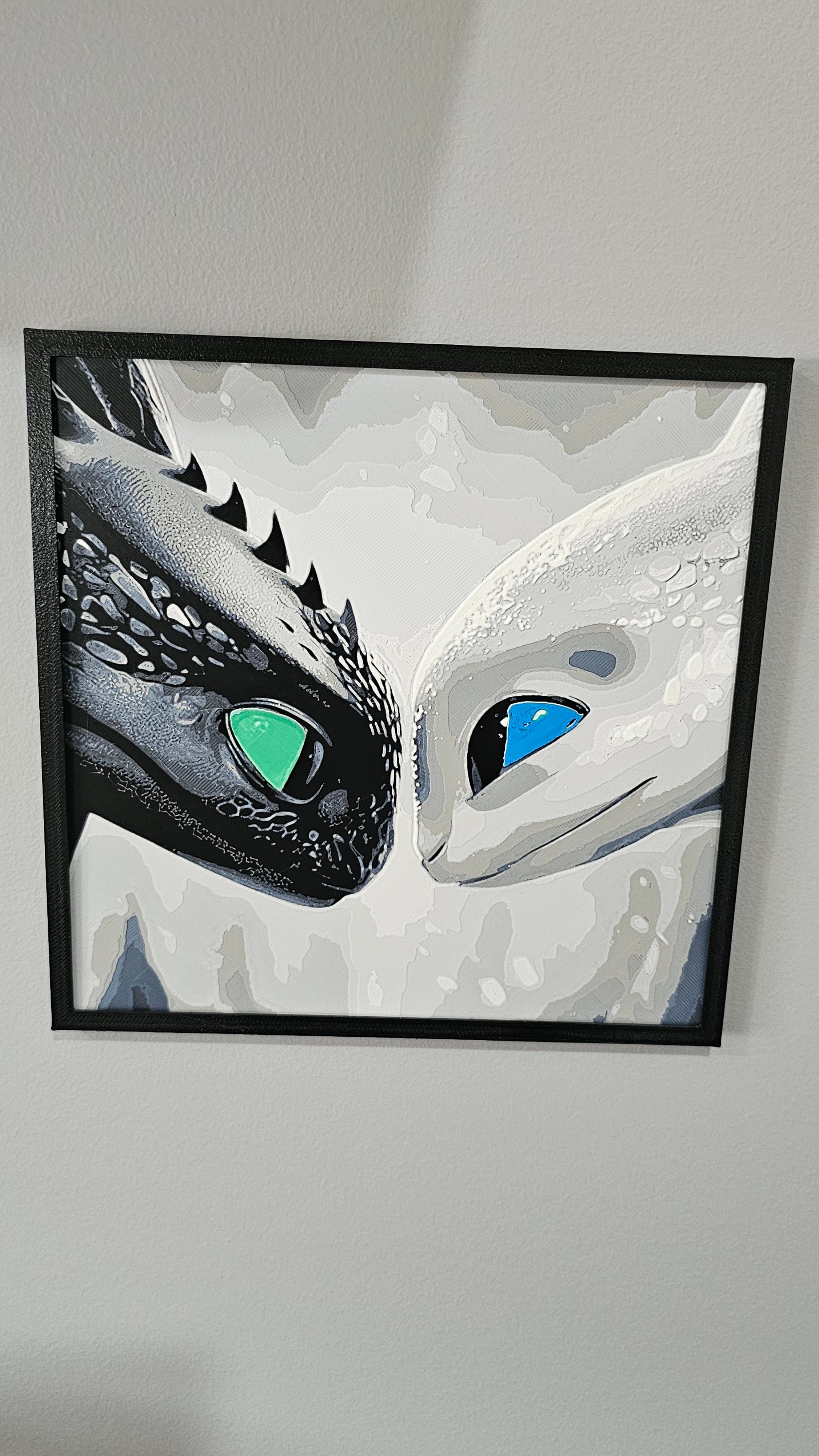 Toothless and Luna