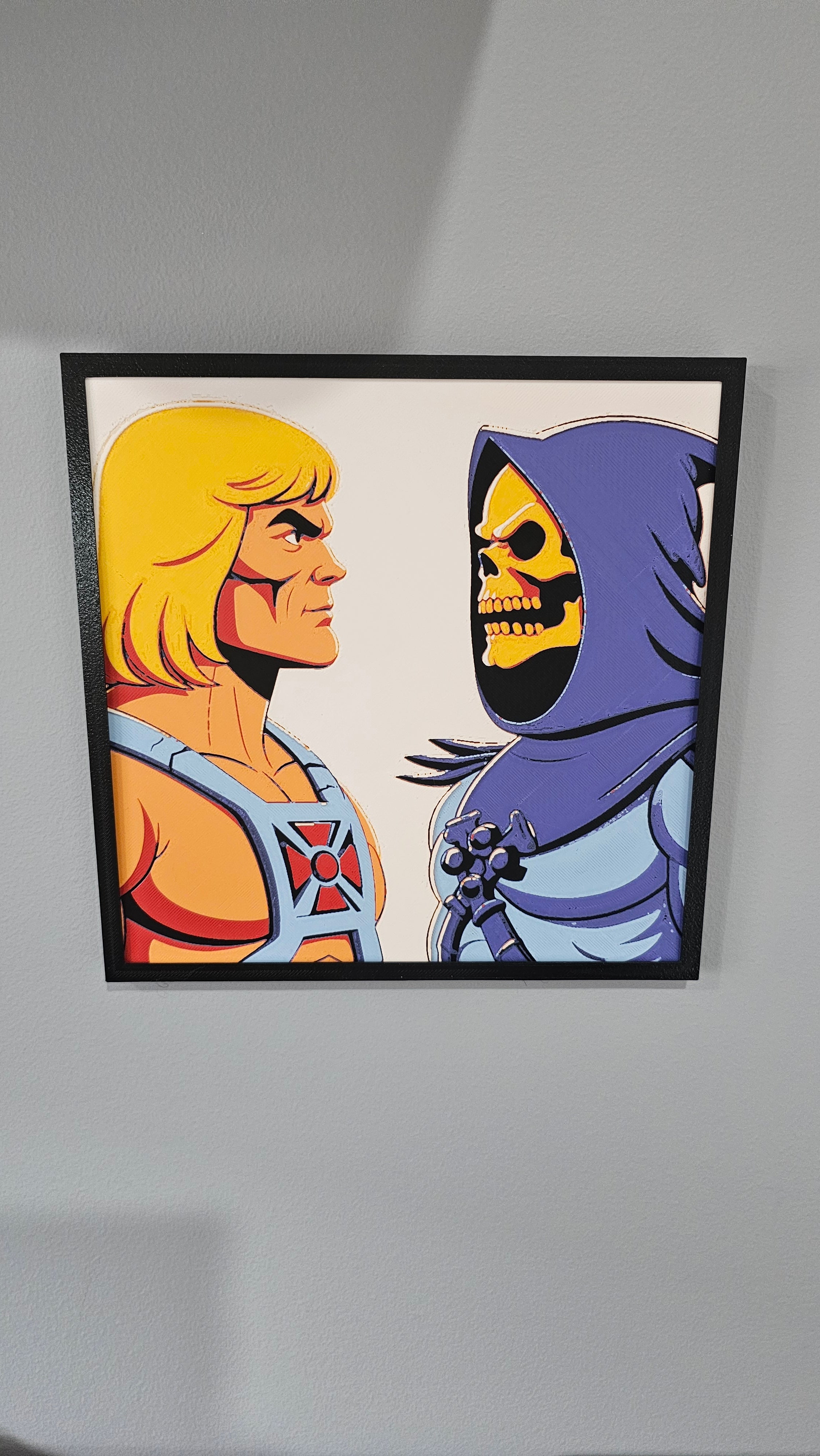 He-man and Skeletor