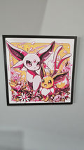 Eevee and Espeon