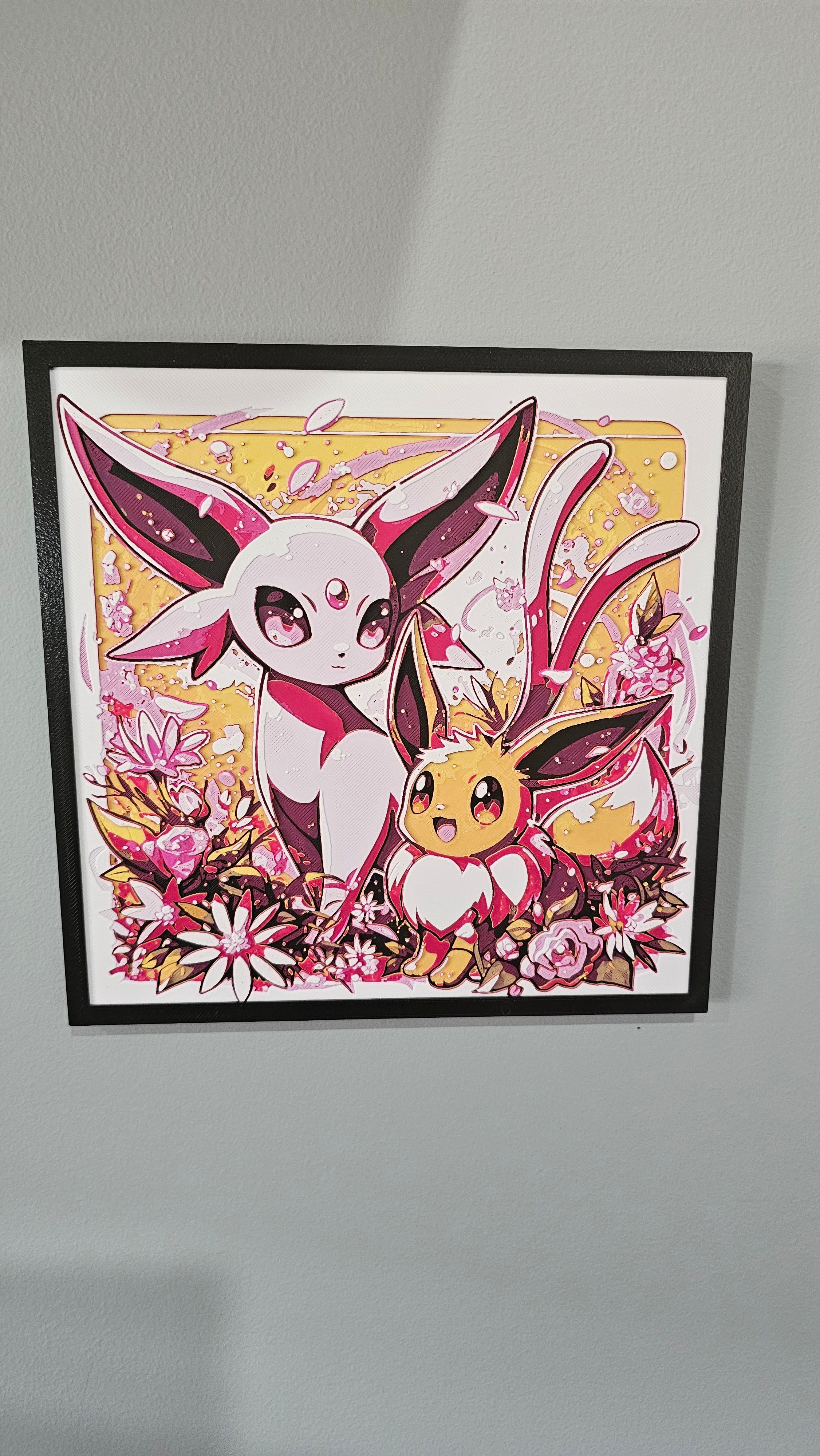 Eevee and Espeon