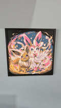Eevee and Sylveon