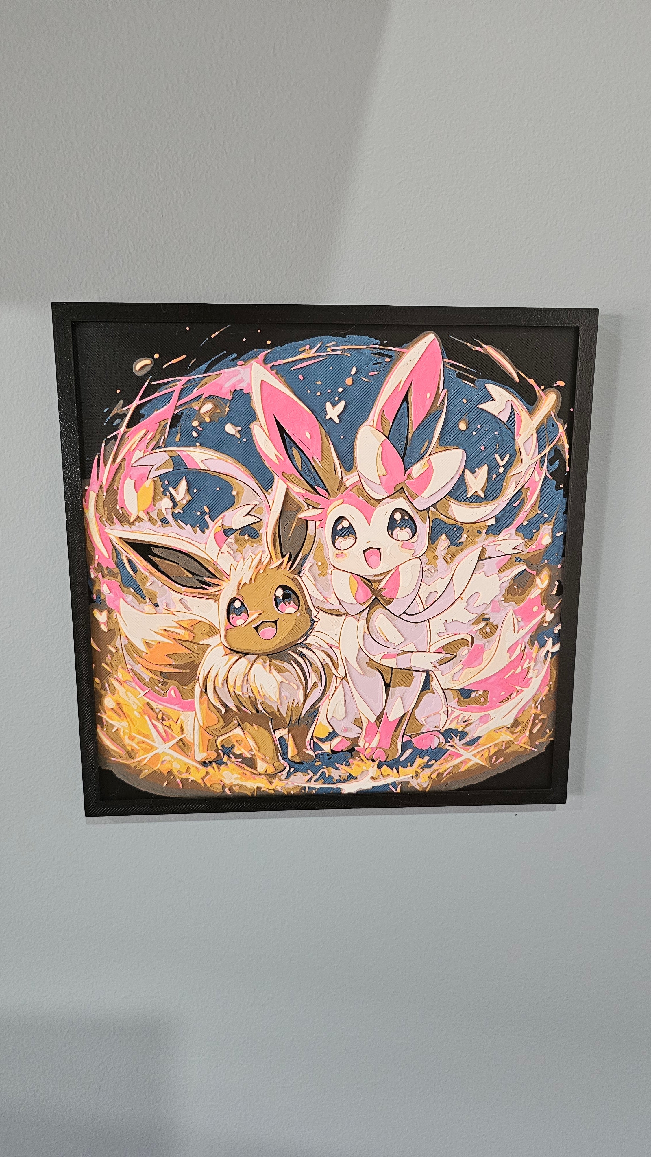 Eevee and Sylveon