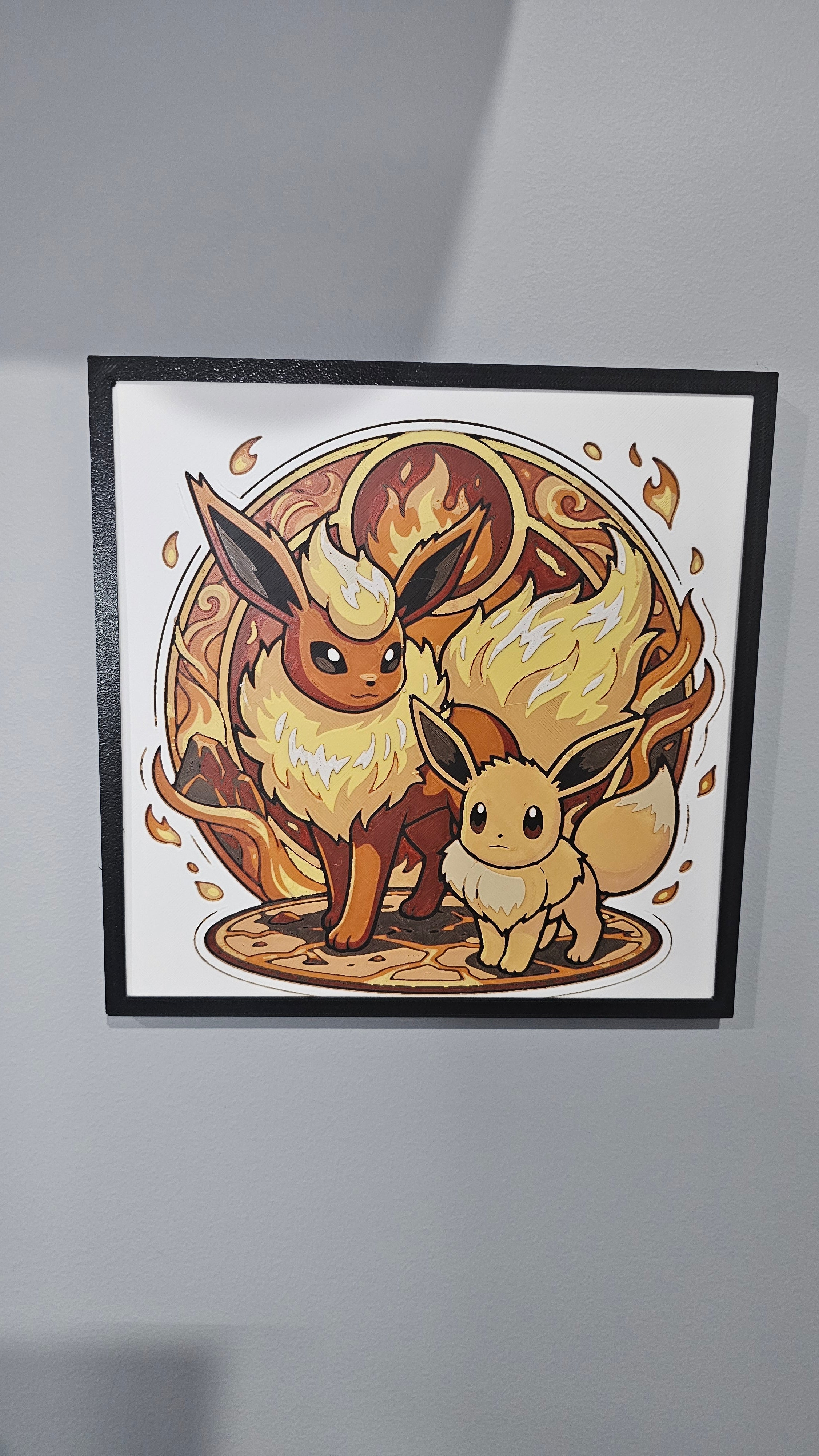 Eevee and Flareon