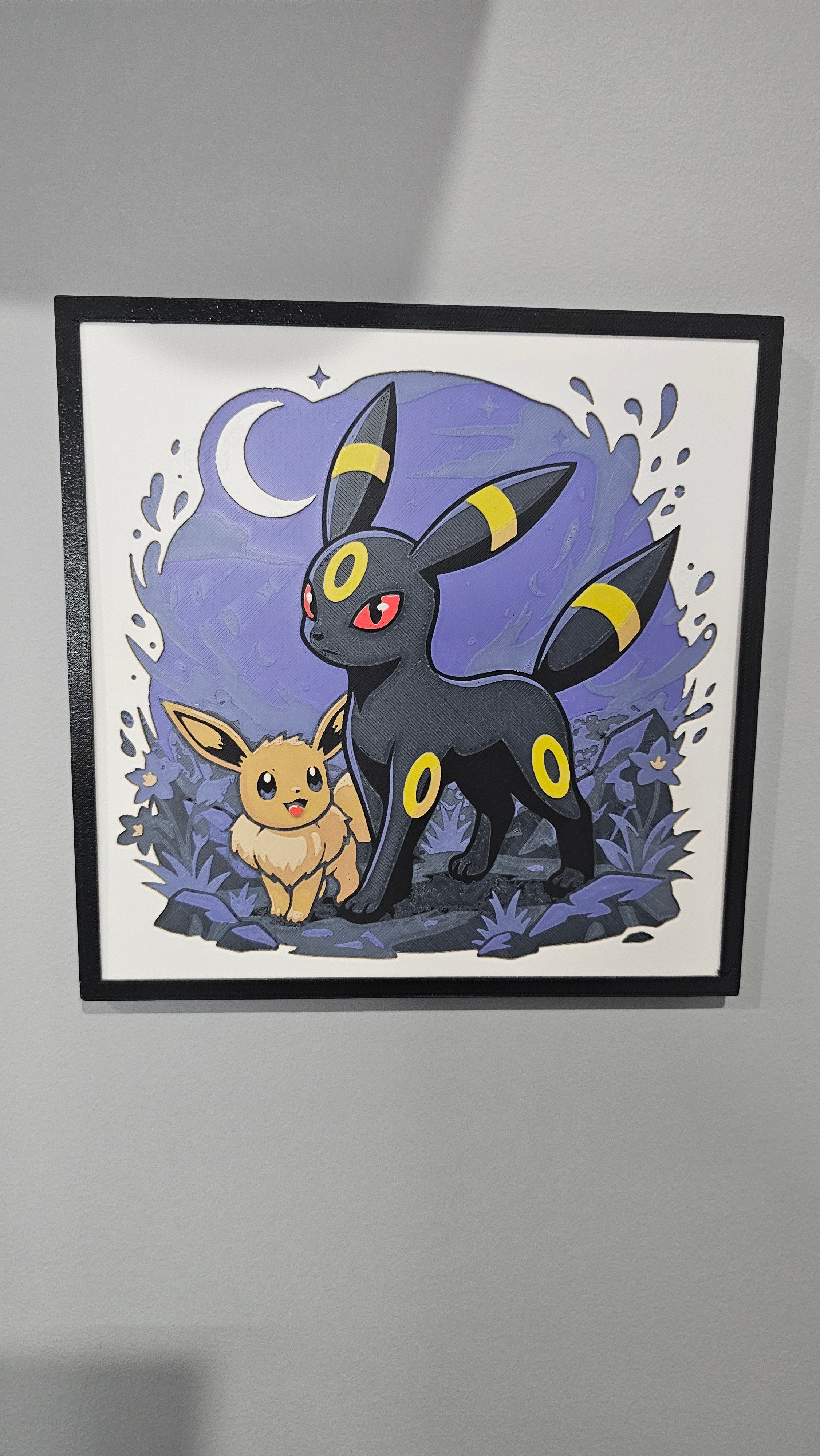 Eevee and Umbreon