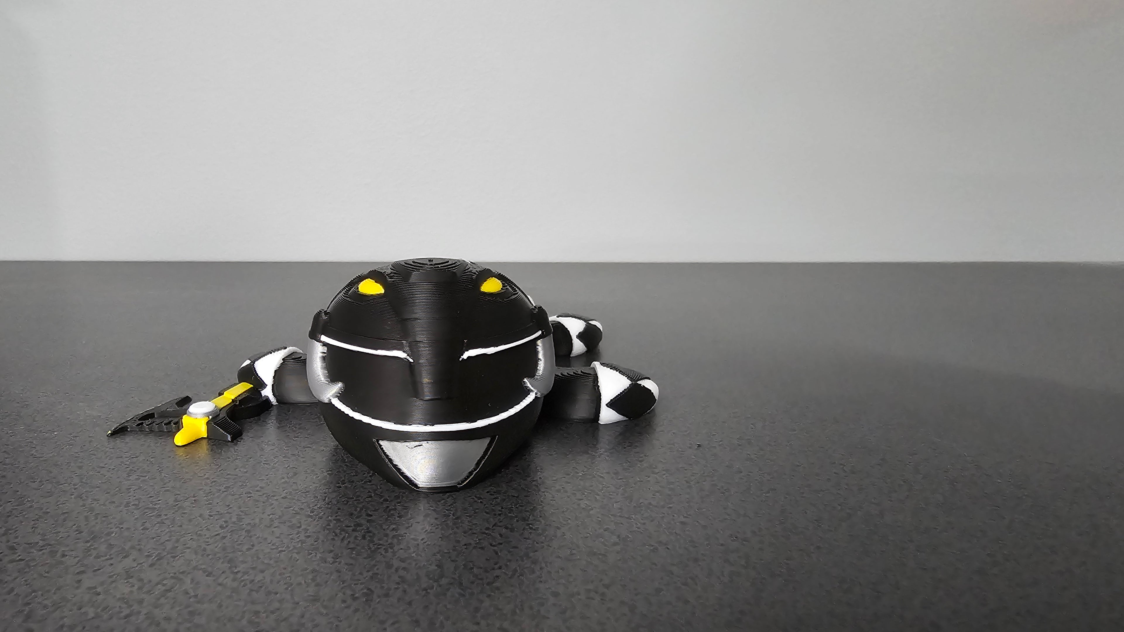 MMPR Black Ranger Shoulder Buddy