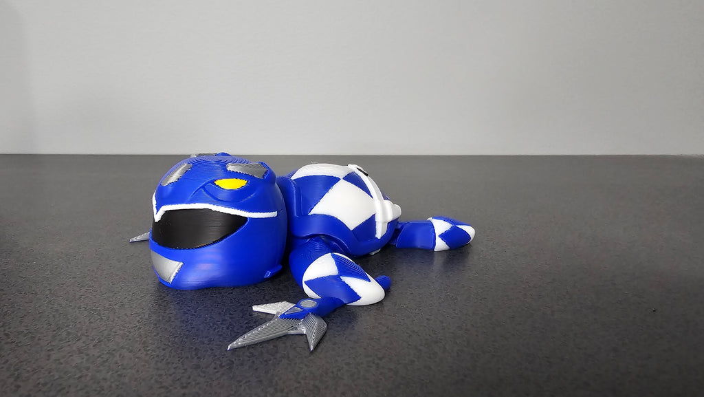 MMPR Blue Ranger Shoulder Buddy