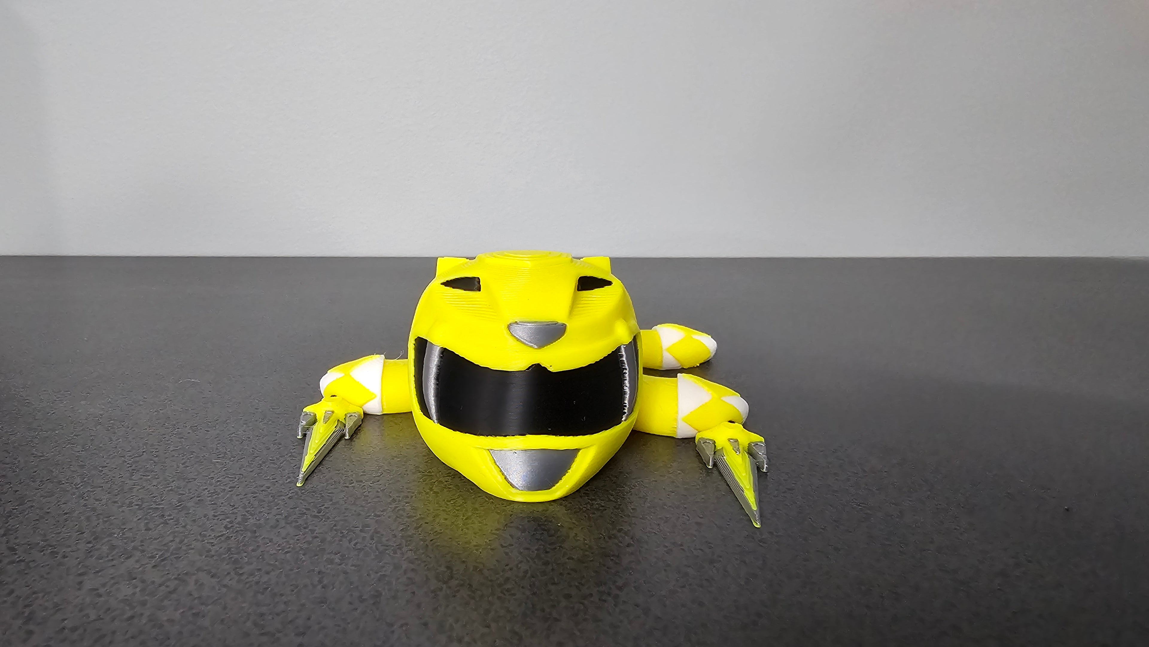 MMPR Yellow Ranger Shoulder Buddy