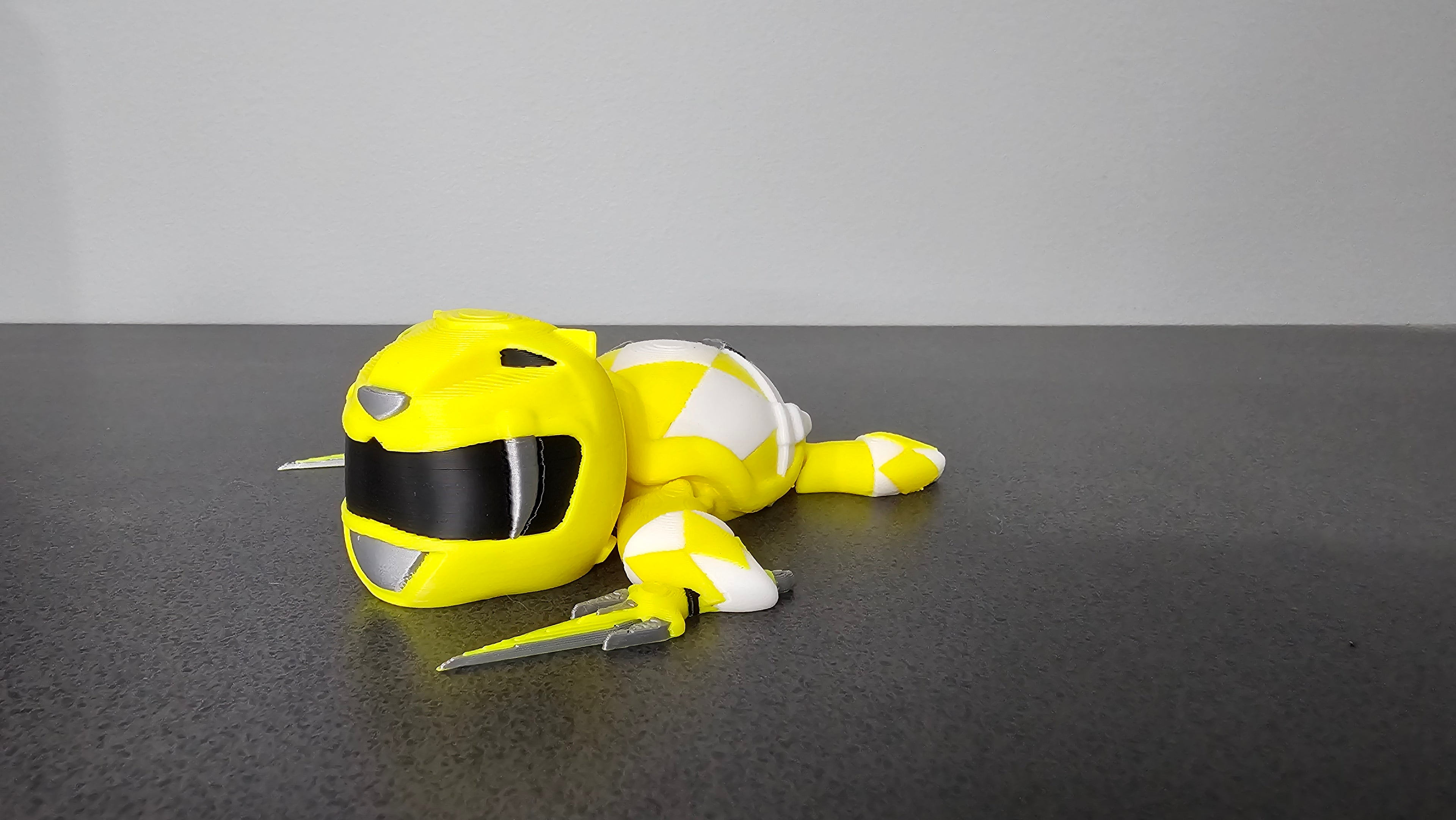 MMPR Yellow Ranger Shoulder Buddy
