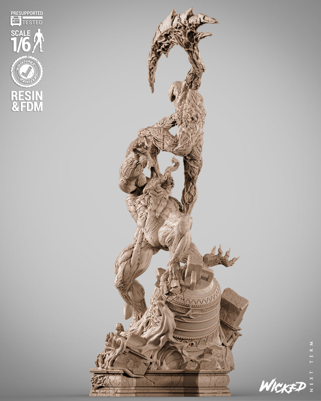 Venom and Carnage Diorama
