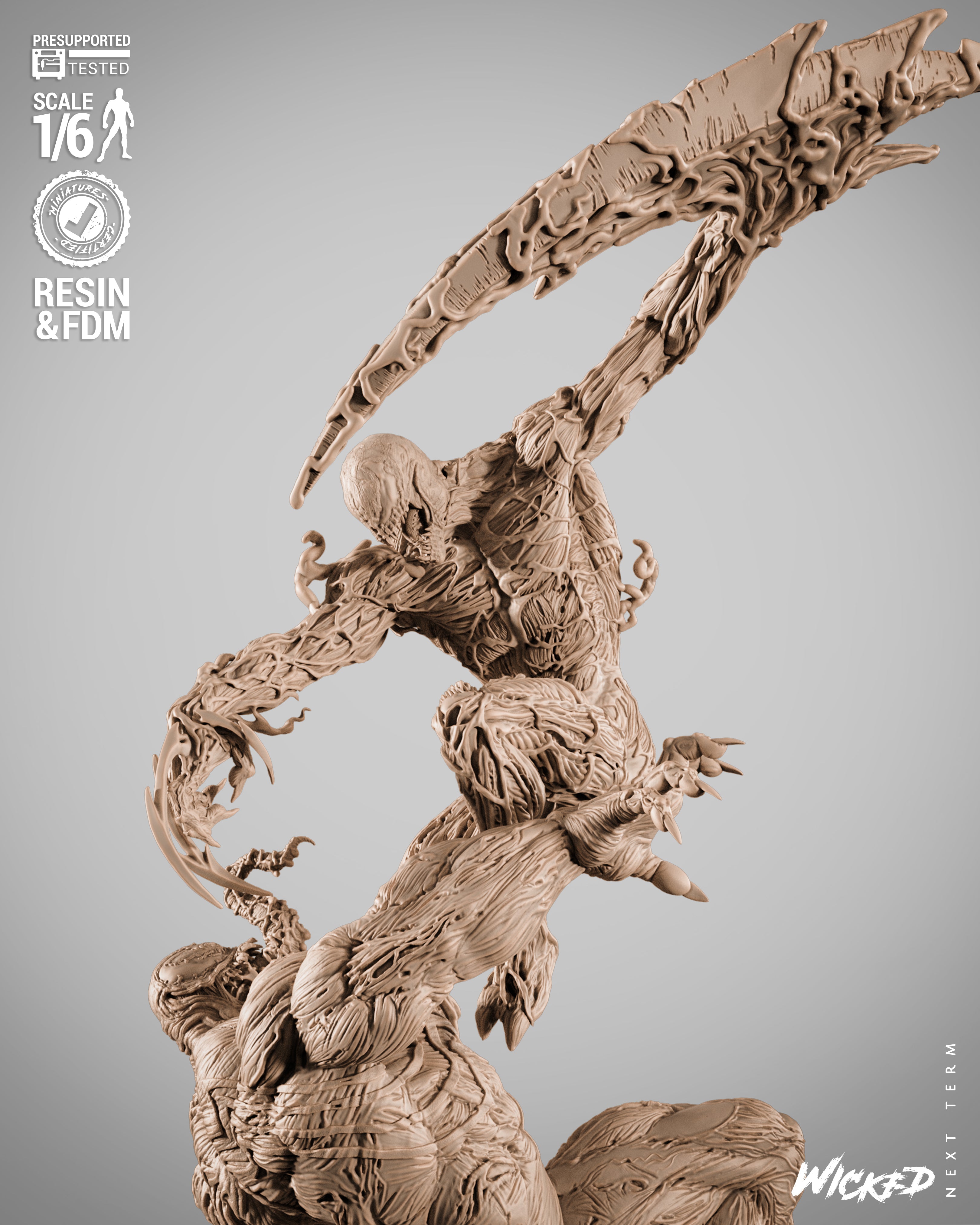 Venom and Carnage Diorama