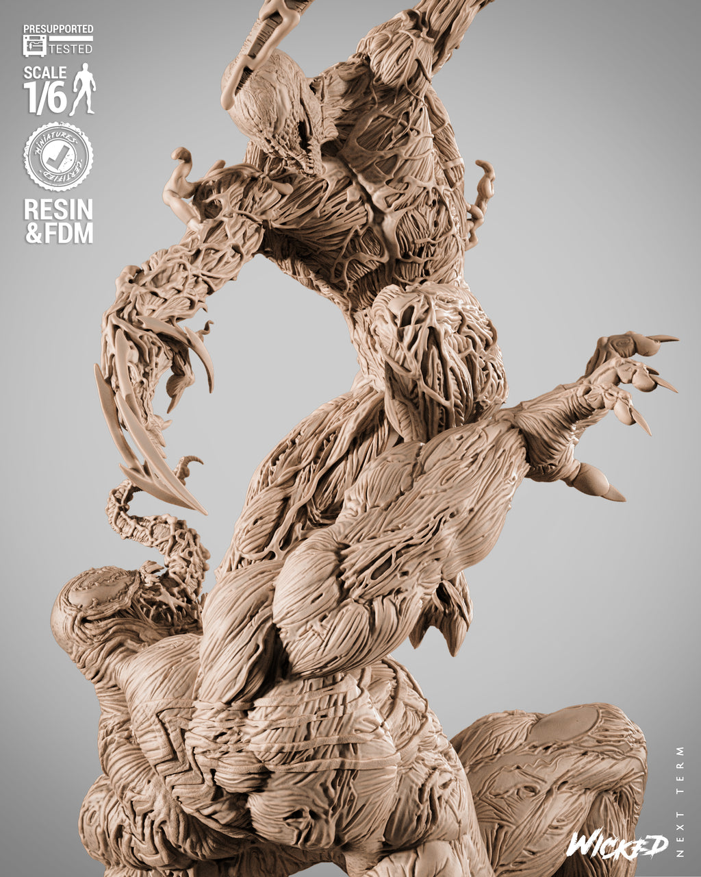 Venom and Carnage Diorama