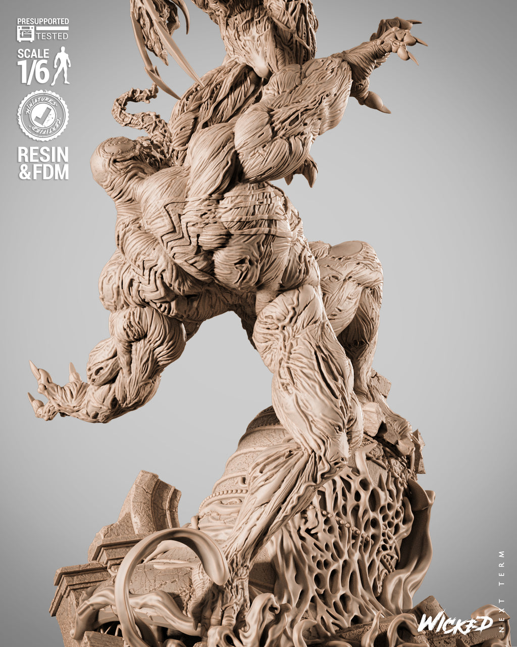 Venom and Carnage Diorama